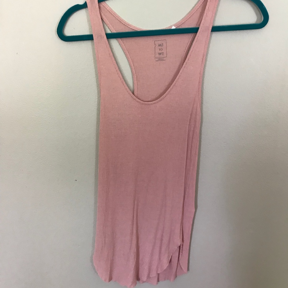 Me to We Free People Pink Tank